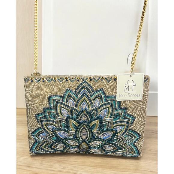 NWT Mary Frances Bag #S002-114 “Fanfare” Beaded Bag - Picture 1 of 8
